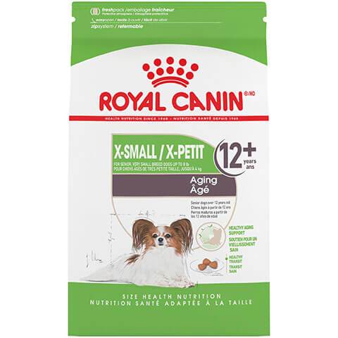 Royal Canin Size Health Nutrition X-Small Aging 12+ Dry Dog Food, 2.5 –