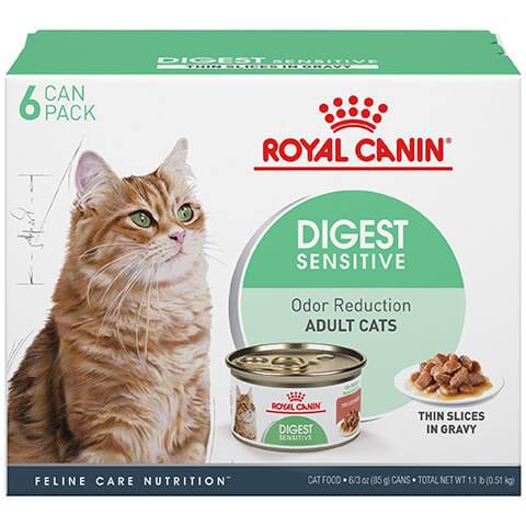 Royal Canin Feline Care Nutrition Digest Sensitive Thin Slices In Gravy Canned Cat Food