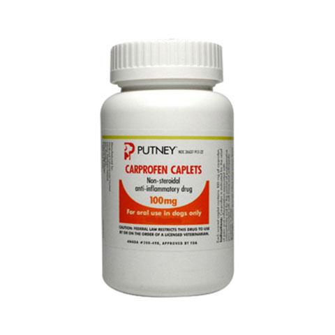 Carprofen Caplets 100mg for Dogs 30 Caplets