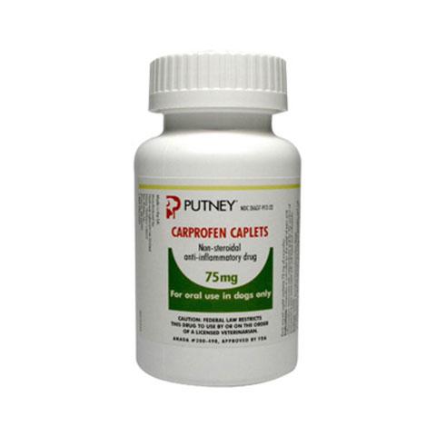 Carprofen 75mg for Dogs 30 Caplets