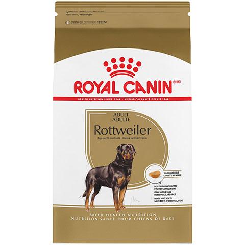 Royal Canin Breed Health Nutrition Rottweiler Adult Dry Dog Food, 30 lb