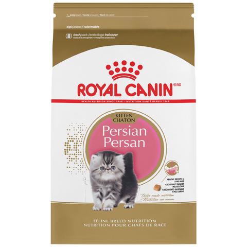 Royal Canin Feline Breed Nutrition Persian Kitten Dry Cat Food, 3 lb