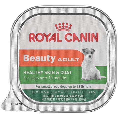 Royal Canin Canine Health Nutrition Beauty Adult Loaf In Sauce Tray Dog Food, 3.5 oz