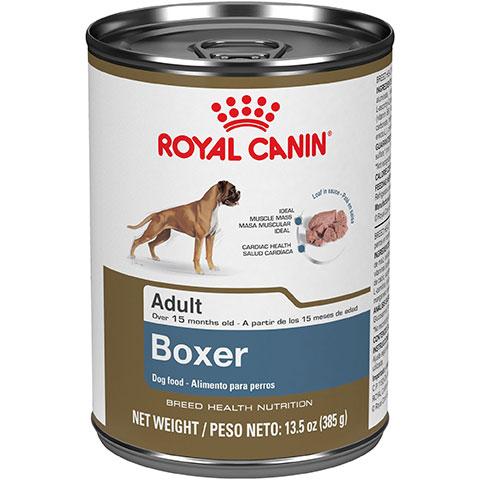 Royal Canin Breed Health Nutrition Boxer Adult Canned Dog Food, 13.5 oz