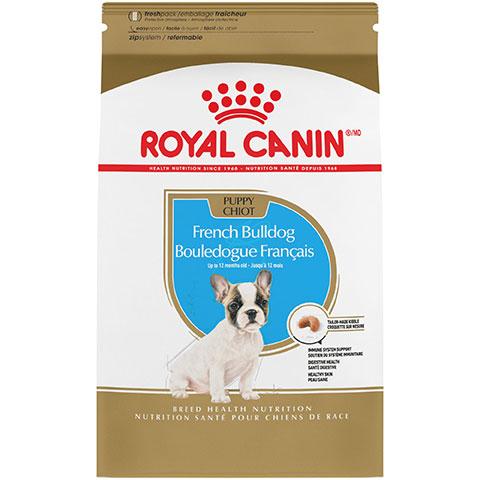Royal Canin Breed Health Nutrition French Bulldog Puppy Dry Dog Food, 3 lb Bag