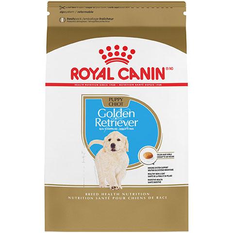 Royal Canin Breed Health Nutrition Golden Retriever Puppy Dry Dog Food, 30 lb Bag