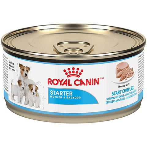 Royal Canin Size Health Nutrition Starter Mother & Babydog Mousse In Sauce Canned Dog Food