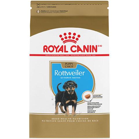 Royal Canin Breed Health Nutrition Rottweiler Puppy Dry Dog Food, 30 lb Bag