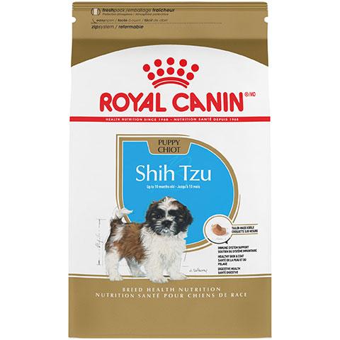 Royal Canin Breed Health Nutrition Shih Tzu Puppy Dry Dog Food, 2.5 lb Bag