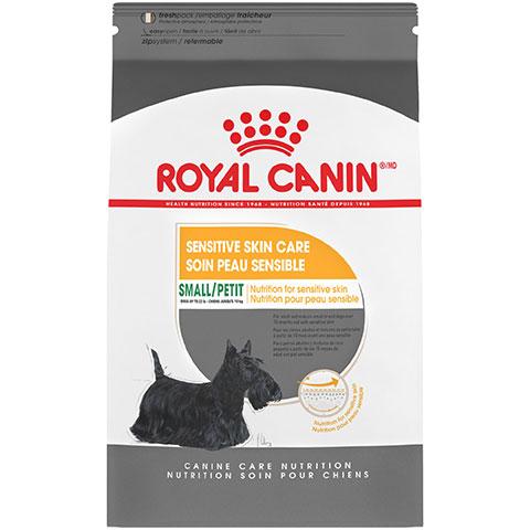 Royal Canin Canine Care Nutrition Small Sensitive Skin Care Dry Dog Food, 3 lb Bag