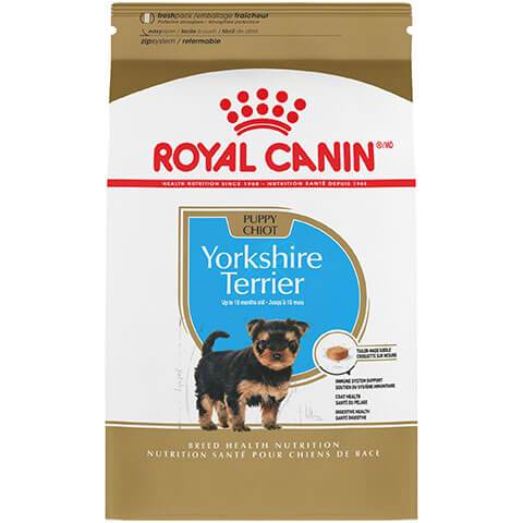 Royal Canin Breed Health Nutrition Yorkshire Terrier Puppy Dry Dog Food, 2.5 lb Bag
