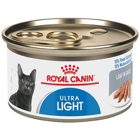 Royal Canin Feline Care Nutrition Ultra Light Loaf In Sauce Canned Cat Food