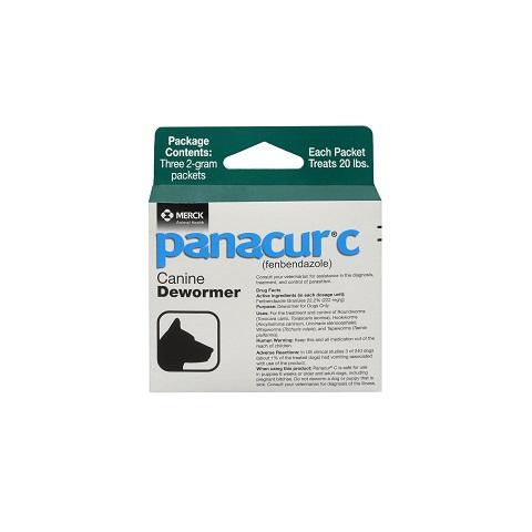 RX - Panacur C Canine Dewormer, 2 gm