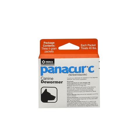 RX - Panacur C Canine Dewormer, 4 gm